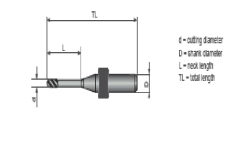 Frezy do frezarek dentystycznych cnc